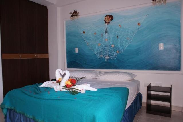 Hotel Oceano Azzurro Playa El Agua Szoba fotó